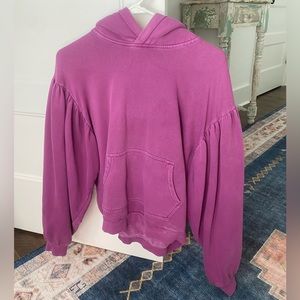 Purple Levi’s hoodie, size small